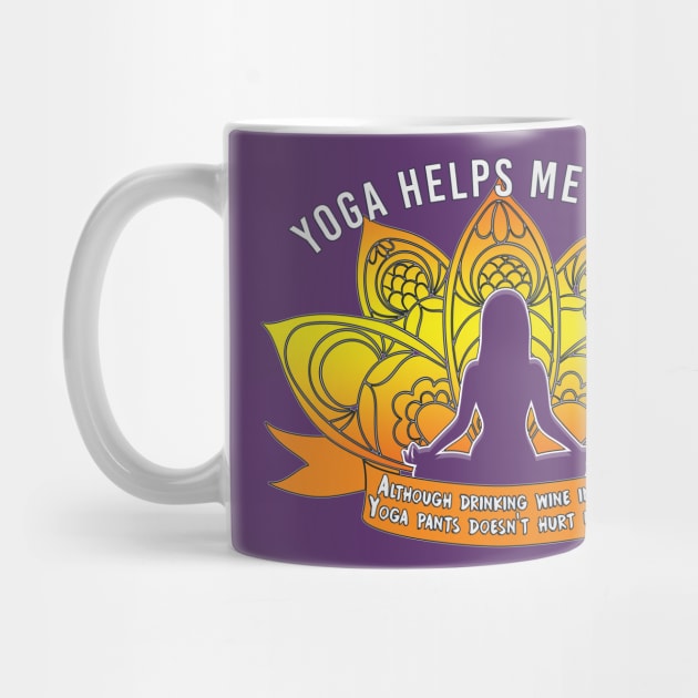 Nerdy Tee - Yoga by KennefRiggles